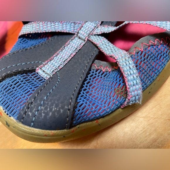 Merrell Hydro Monarch Sandal Velcro Adjustable Strap Outdoor 7M Big Girl Shoe - Picture 14 of 16